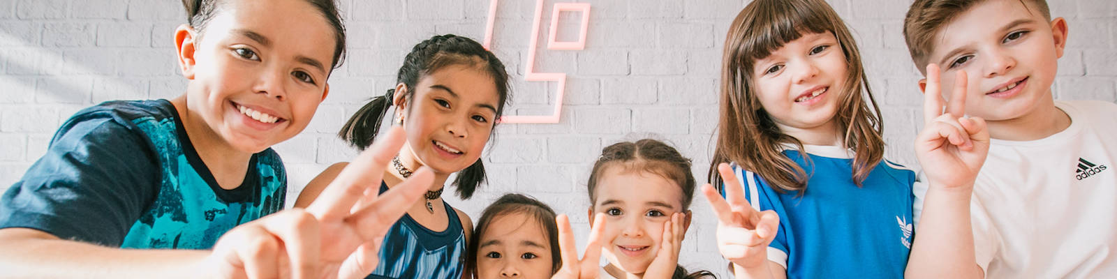 Happy Fitness First kids members