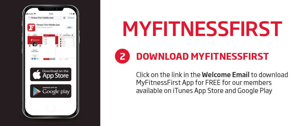 My Fitness First application free download guide